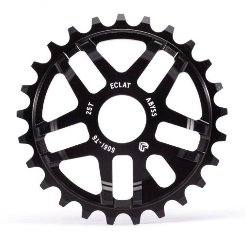 Eclat Abyss BMX Sprocket (Negro - 25T)