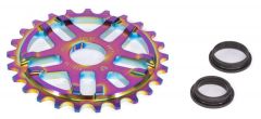 Eclat Abyss BMX Sprocket (Satin Oilslick - 25T)