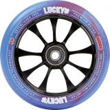 Lucky Toaster 120mm Rueda Scooter (120mm, Red/Blue