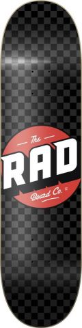 RAD Checker Tabla Skateboard (8.25