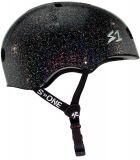 S-ONE HELMET LIFER BLACK GLOSS GLITTER M