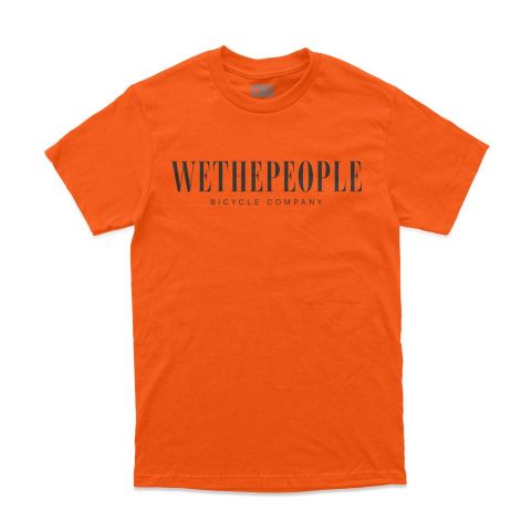 wethepeople Signal T-shirt orange XXL