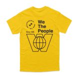 wethepeople WWW T-Shirt yellow/black XXL