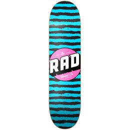 RAD Stripes Logo Tabla Skateboard 8.125