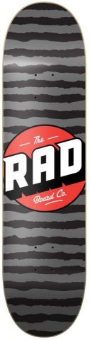 RAD Stripes Logo Tabla Skateboard 8.125